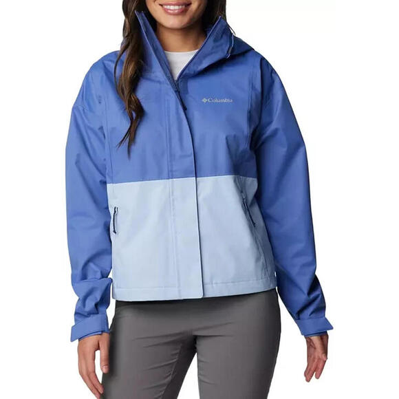 Columbia Jackets & Blazers - NWT Columbia Women's Hikebound Short Rain Jacket Purple Size Small Omni Tech